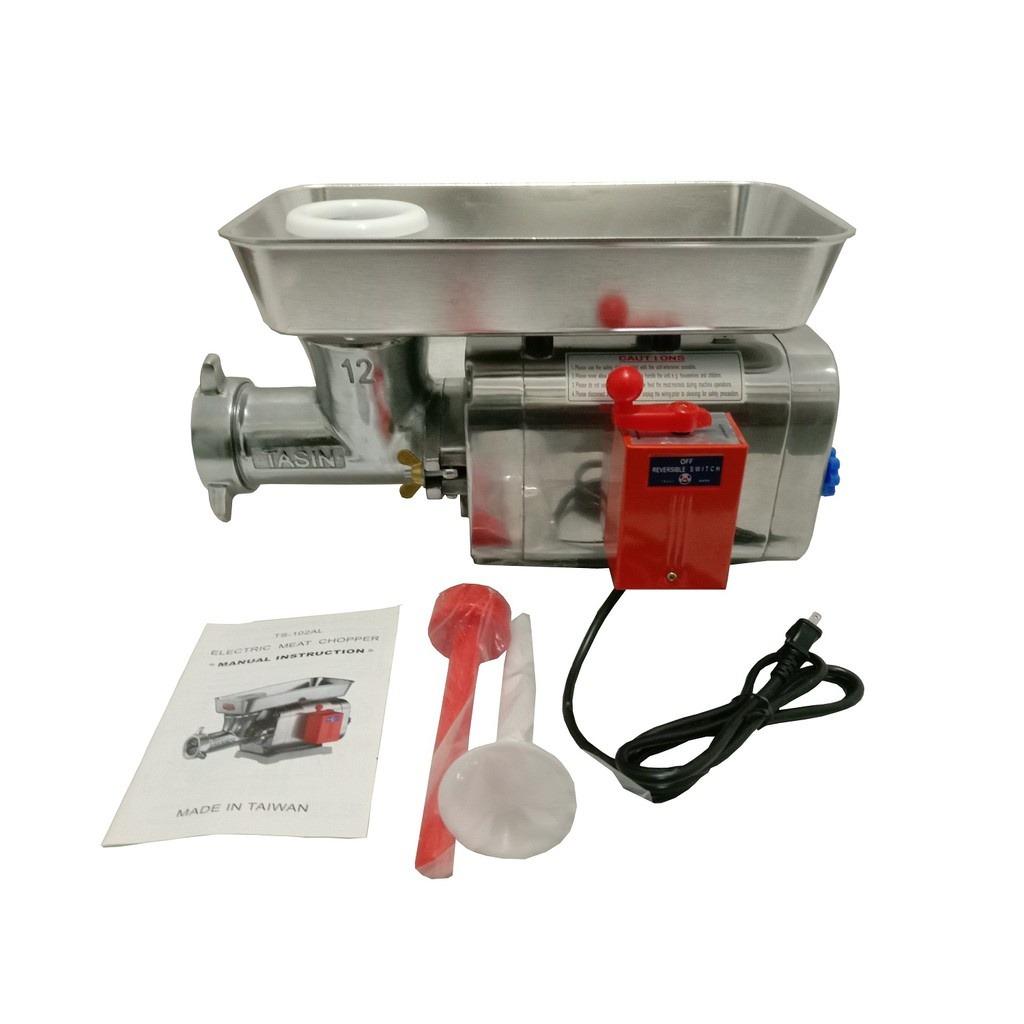 Tasin TS102AL Stainless Electric Meat Mincer / Grinder, Commercial