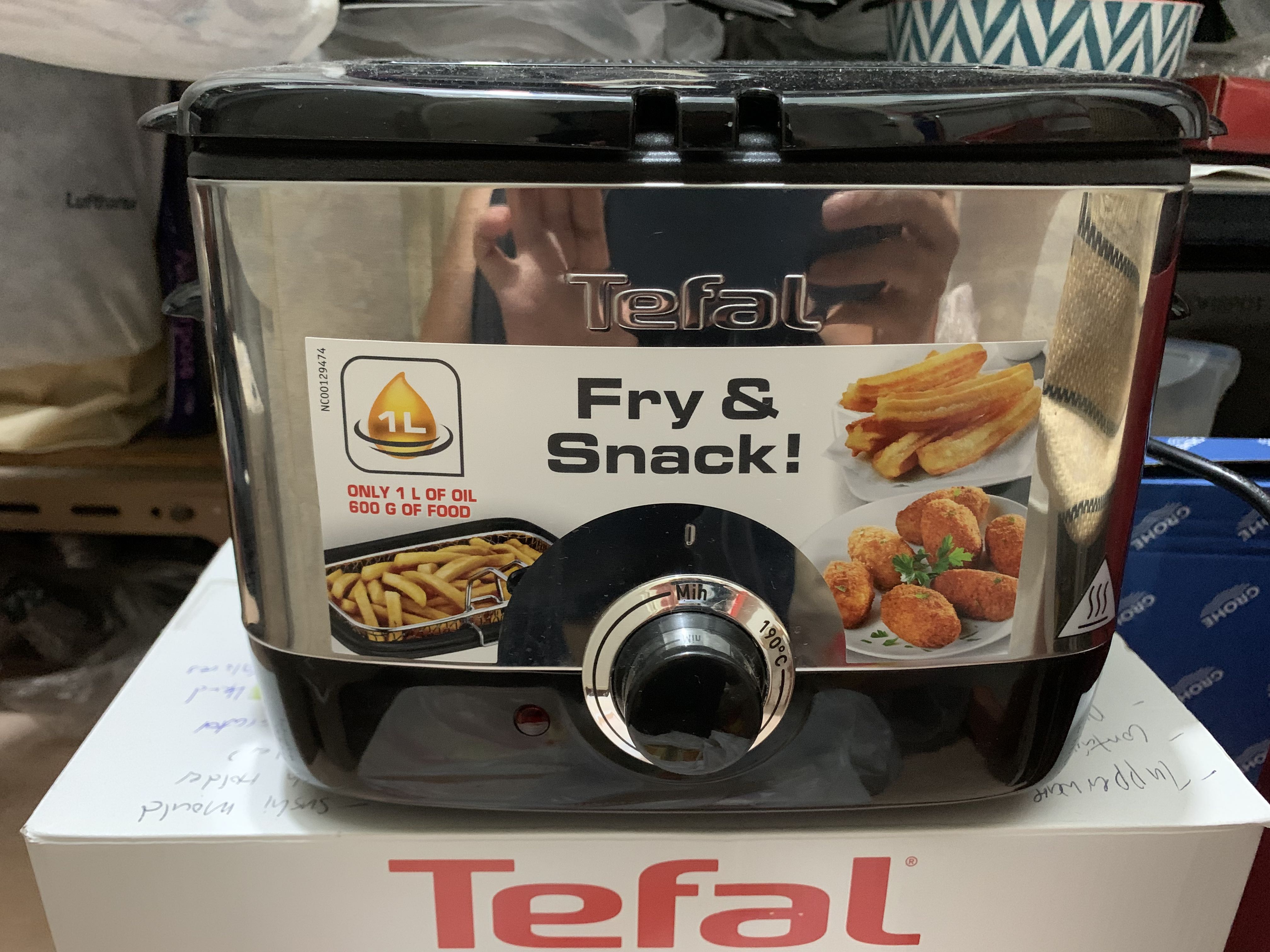 Tefal Mini Fryer 1L FF2200, TV & Home Appliances, Kitchen Appliances ...