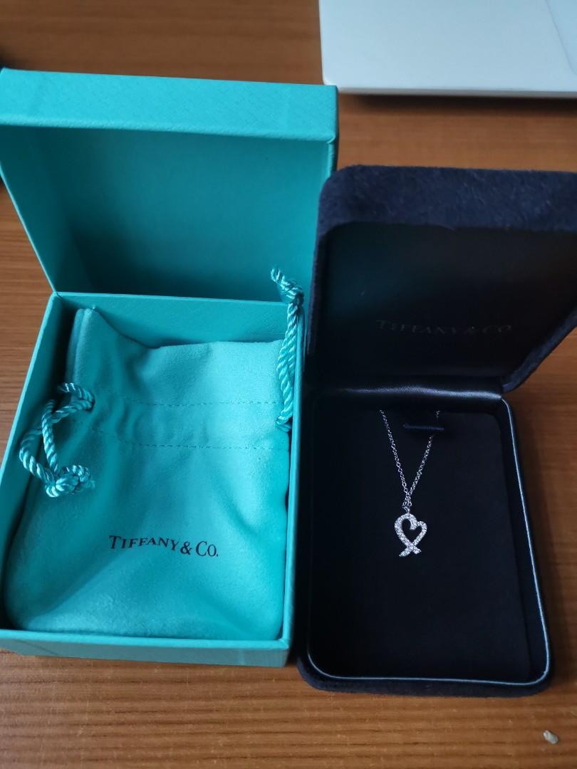 Tiffany paloma picasso heart necklace new arrivals