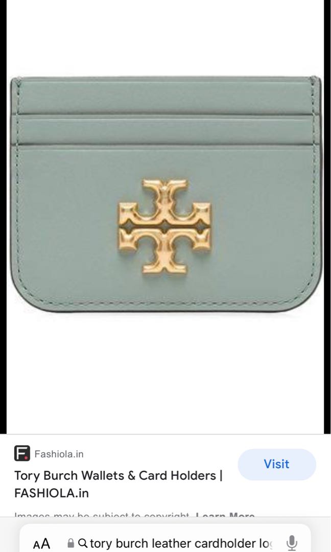 Tory Burch Eleanor Card Holder, Women's Fashion, Bags & Wallets, Wallets & Card  holders on Carousell