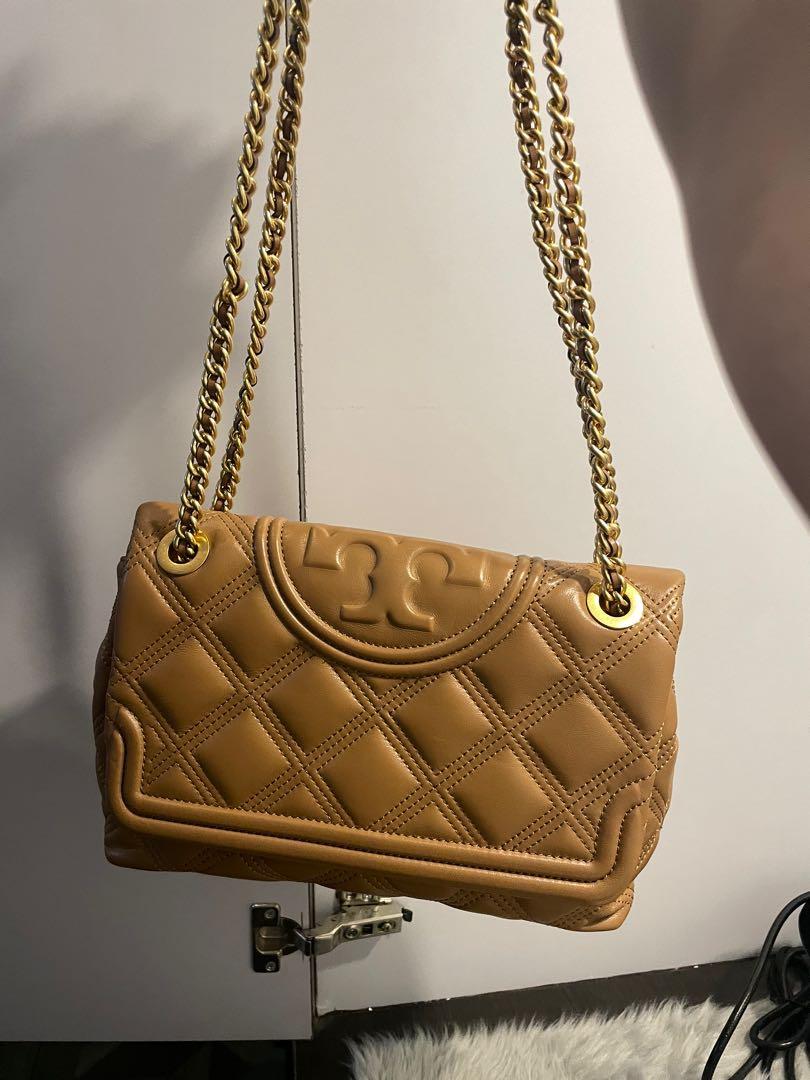 Tory Burch Soft Fleming Convertible in Tiramisu