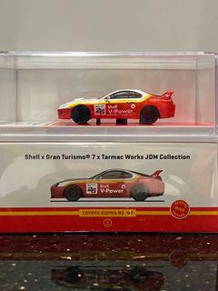 TOYOTA SUPRA RZ'97 Shell x Gran Turismo® 7 x Tarmac Works JDM Collection Shell V-Power