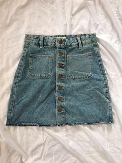 Trafaluc ZARA Maong Skirt SIZE 25-26