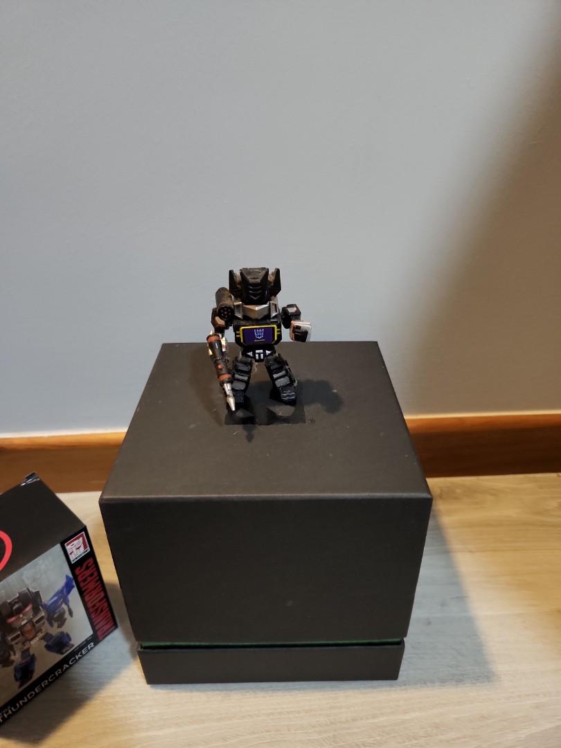 Transformers (Category: Vintage Collectibles) located in Singapore. Submitted by capsnhoods (Listing ID 1178996458, Image 8). Description: $120 for whole set Optimus Prime- $20 Optimus Prime Black edition- Sold Ultra Magnus-Sold Megatron-$20 Grimlock-$20 ThunderCracker-$10 Jazz-$10 Bumblebee-$10 WheelJack-$10 Sound Blaster-$10 SoundWave-$10 SmokeScreen-$10.