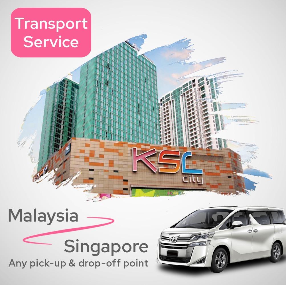 Transport Singapore Sg to JB Malacca Muar Port Dickson MPV Car Limo