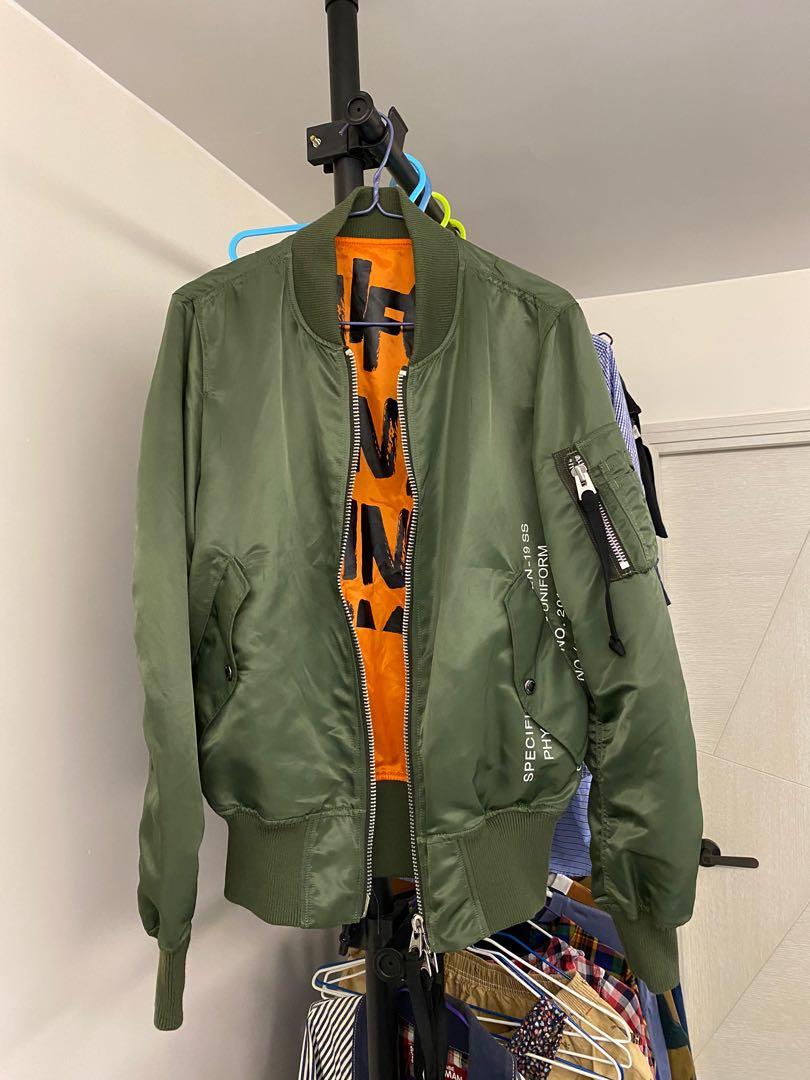 Uniform Experiment 隻面MA-1 jacket, 男裝, 外套及戶外衣服- Carousell