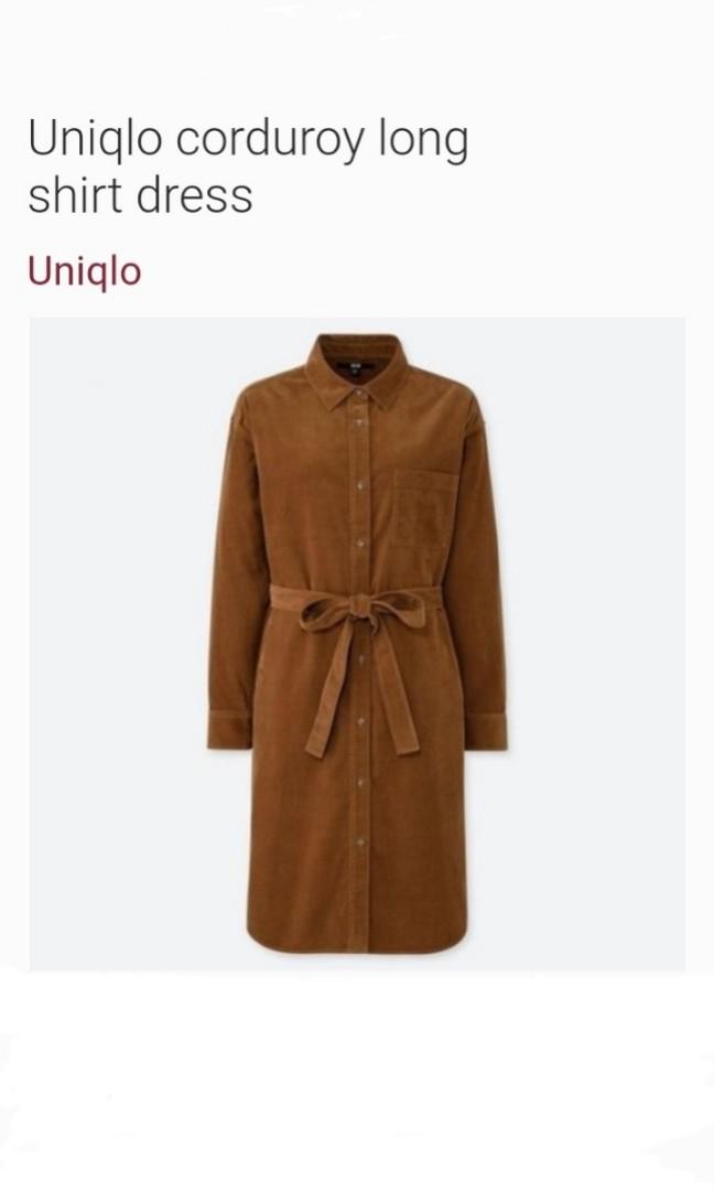 Uniqlo deals corduroy dress