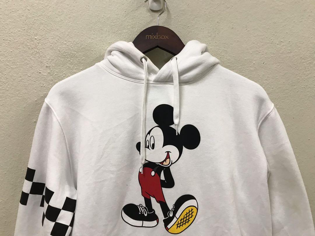 Mickey vans hoodie clearance