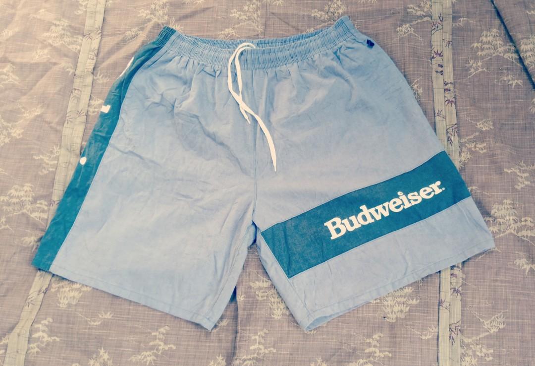 Vintage Budweiser strjngwaistband short pant Men s Fashion