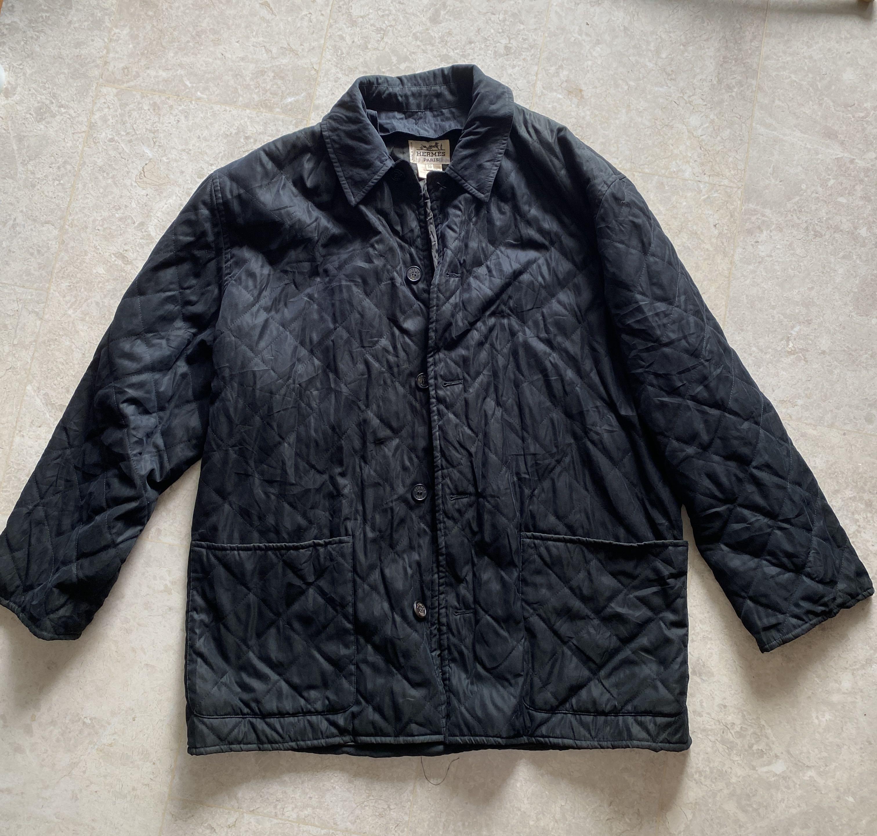 Hermes quilted jacket store