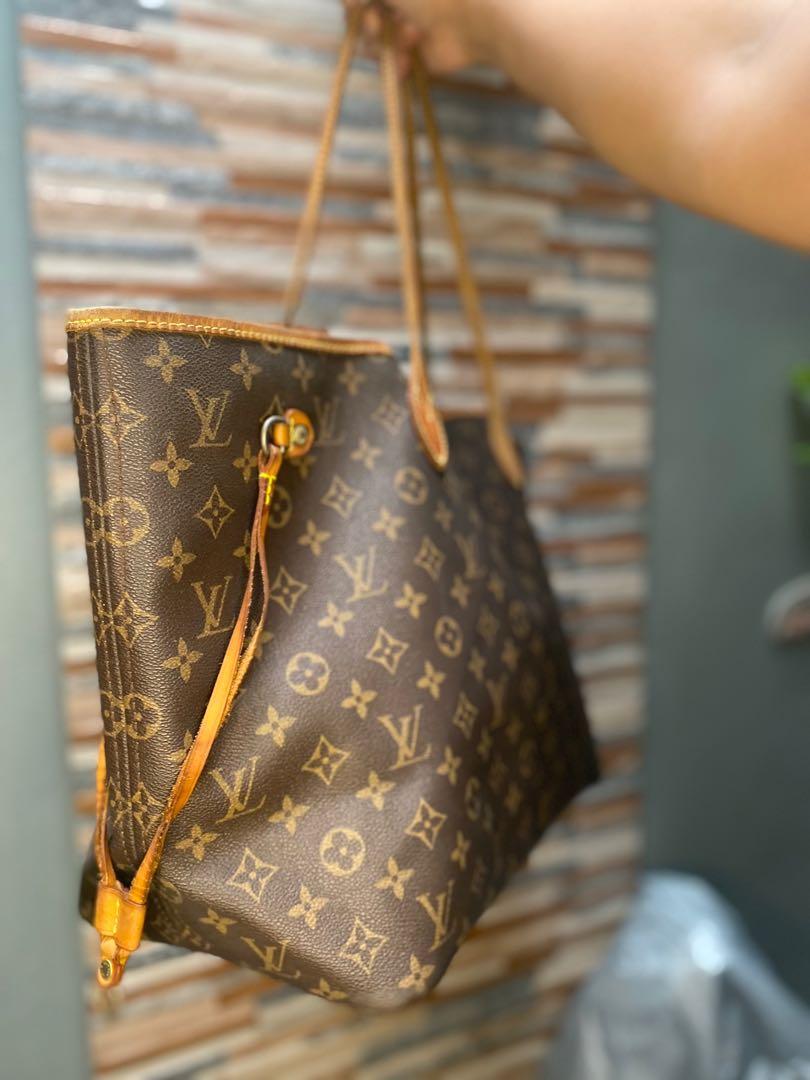 Louis Vuitton Vintage  Neverfull PM Bag  Brown  Monogram Canvas and  Leather Handbag  Luxury High Quality  Avvenice