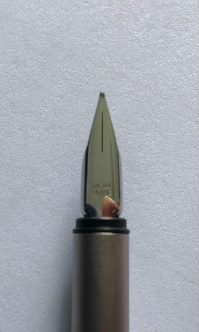 Stylo Plume Montblanc Vintage - Modèle 1122, Pointe Extra Fine (EF) - En Métal, Fabriqué En Allemagne - Occasion