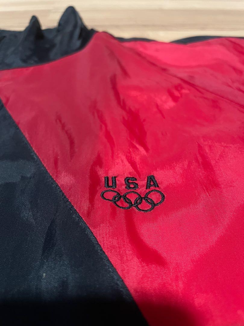 Vintage 90s 00s Red Louisville Made In USA Windbreaker  L
