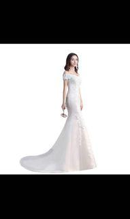 Wedding Gown white