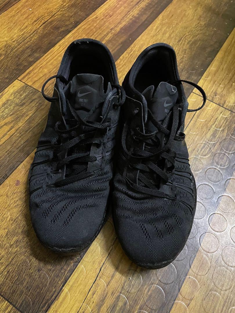 Nike black rubber shoes new arrivals
