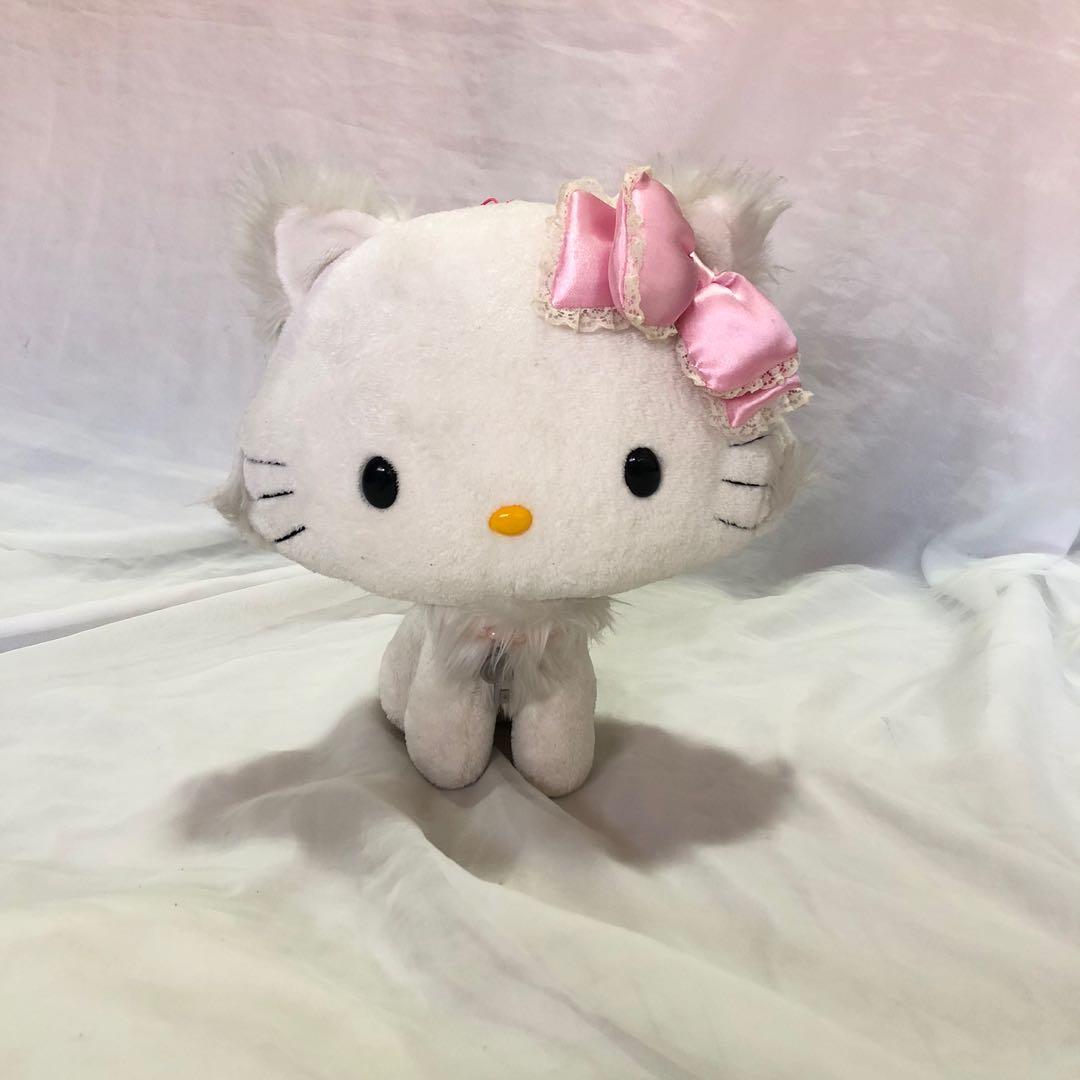 y2k authentic pink sanrio hello kitty charmy plush stuff toy, Hobbies &  Toys, Toys & Games on Carousell