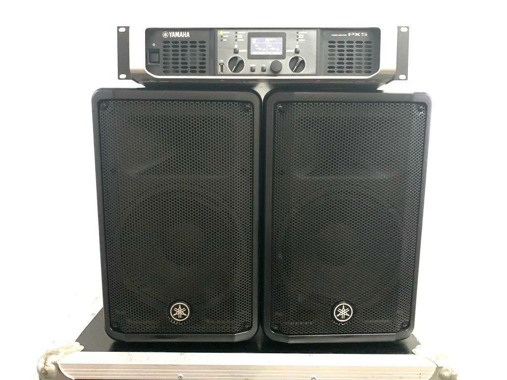 Yamaha PX5 Dual Channel 2x800W Lightweight Power Amplifier+Yamaha