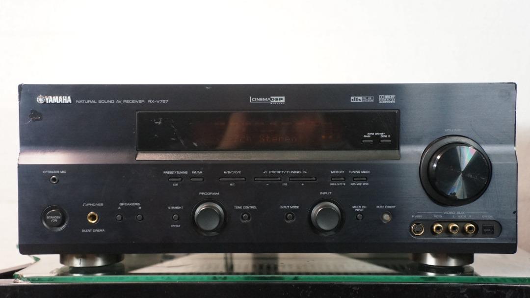 Yamaha RXV757 7.1ch Natural Sound Home Theatre AV Receiver, Audio