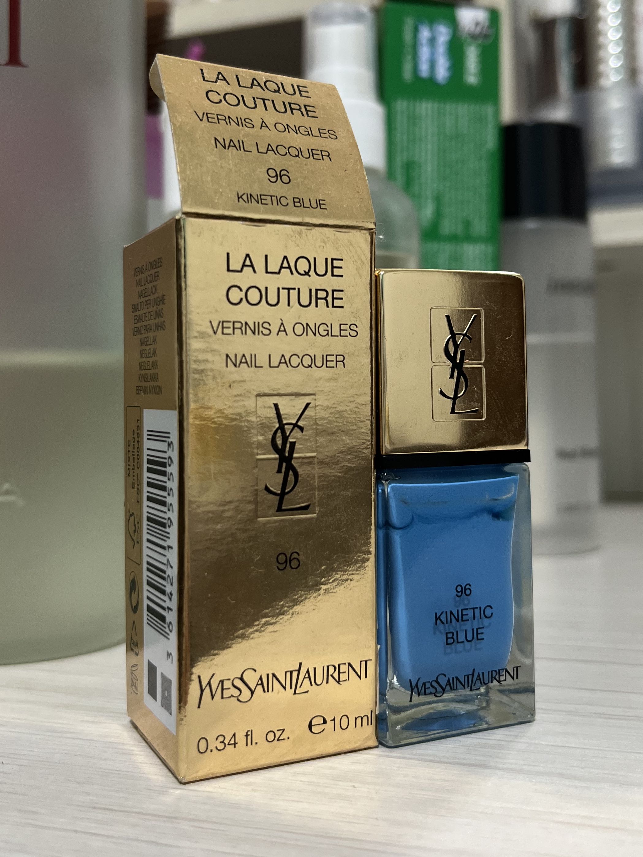 YSL Nail Polish Blue), Beauty & Personal Care, Hands & Nails