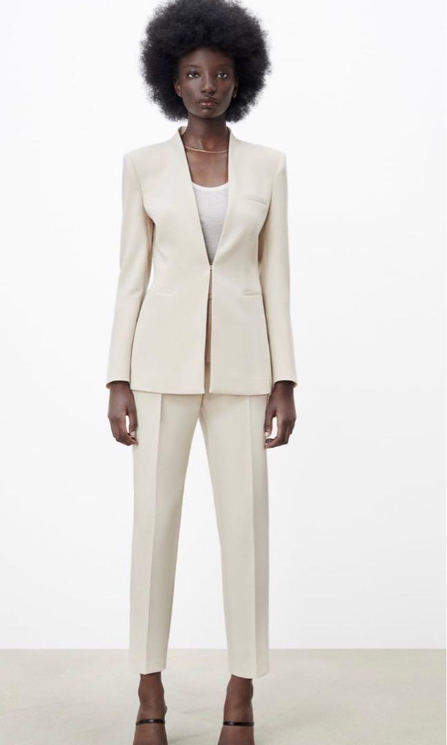 Inverted lapel clearance coat zara