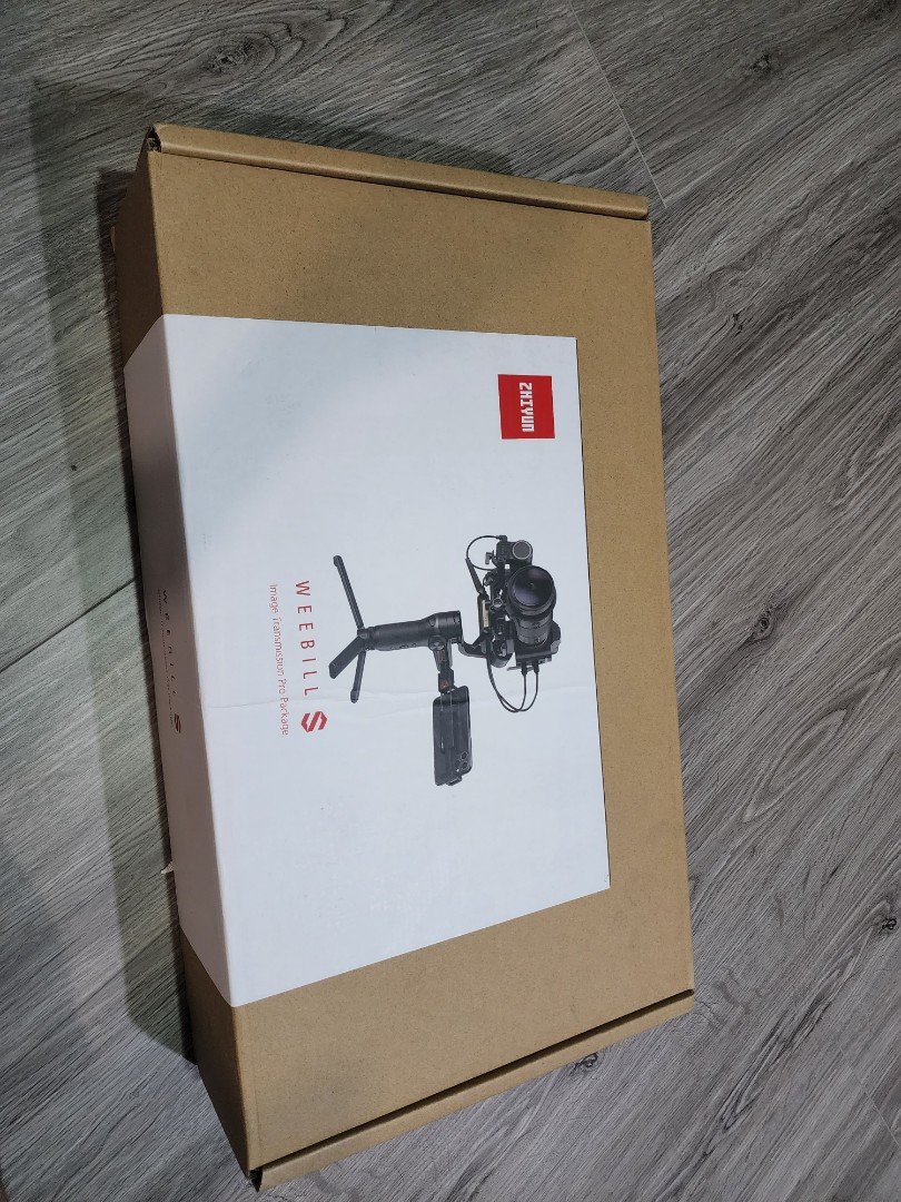 Gimbal Zhiyun Weebill S – Pack Transmission Image – Occasion Comme Neuf (Ouvert Jamais Utilisé)