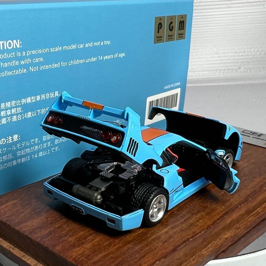 1/64 PGM Ferrari F40 LM Gulf Version, 興趣及遊戲, 玩具& 遊戲類