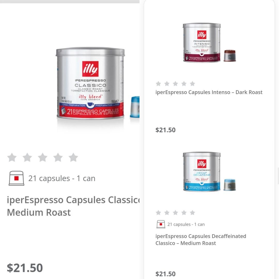 1 X illy coffee machine capsules with free delivery, TV & Home Appliances, Kitchen Appliances