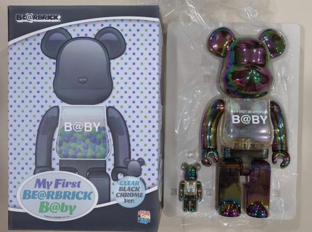 MY FIRST BE@RBRICK B@BY CLEAR BLACK - フィギュア