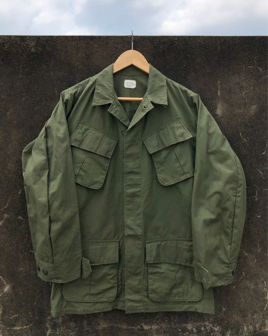 60's US ARMY Jungle Fatigue Jacket 60年代美軍公發越戰第五代叢林