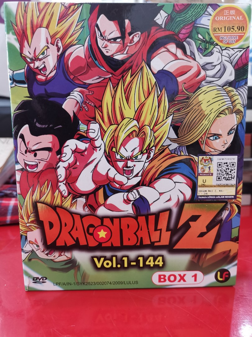 (9DVD) Dragon Ball Z vol.1-144 Box 1, Hobbies & Toys, Music 