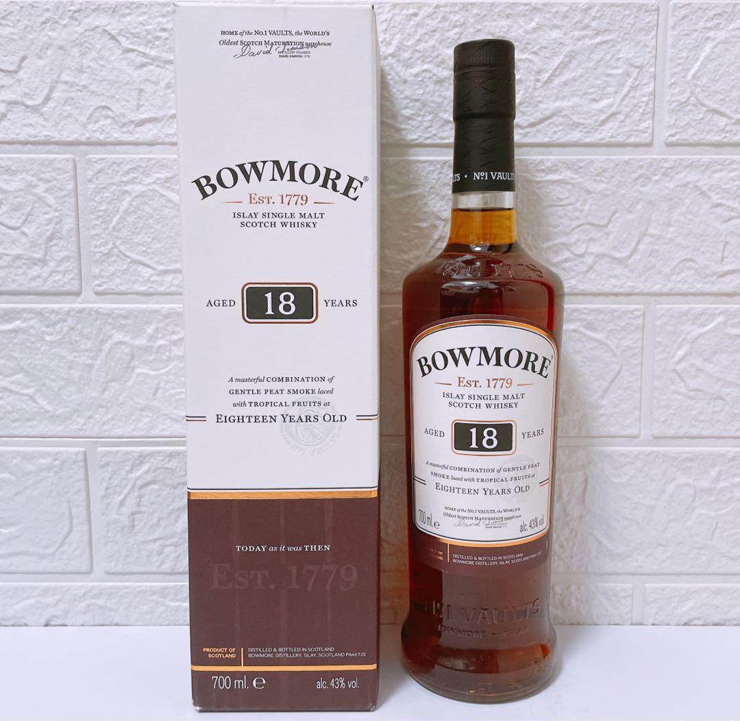 波摩18年單一純麥威士忌-Bowmore 18 Yo Islay Single Malt Scotch