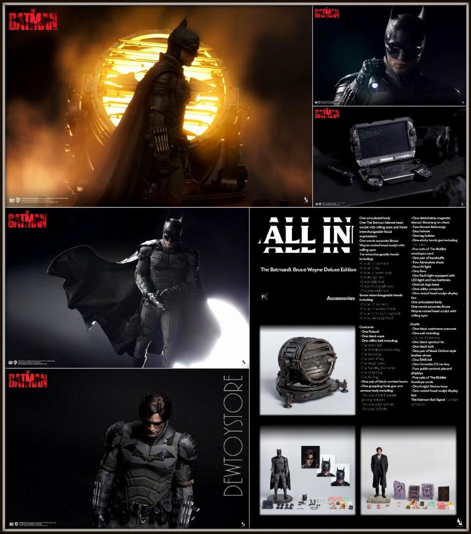 Hot Toys MMS639 DC The Batman (Deluxe Edition) 1/6 Scale