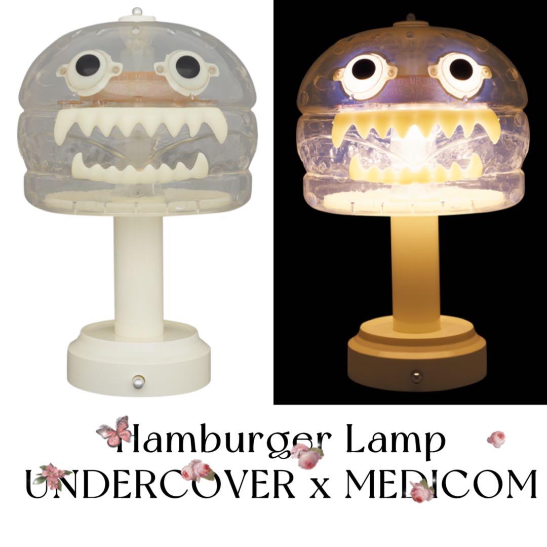 日本現貨接受預訂🎏 UNDERCOVER × MEDICOM TOY HAMBURGER LAMP CLEAR