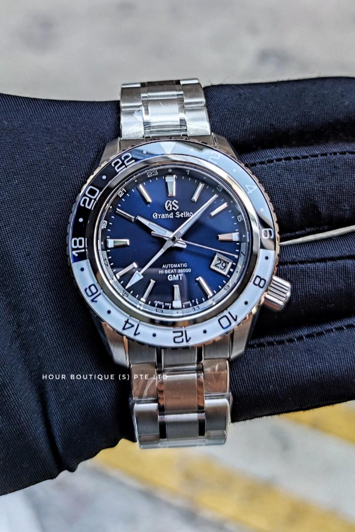 Grand Seiko Sport Collection Hi-Beat GMT Blue SBGJ237, Men's Fashion,  Watches & Accessories, Watches on Carousell