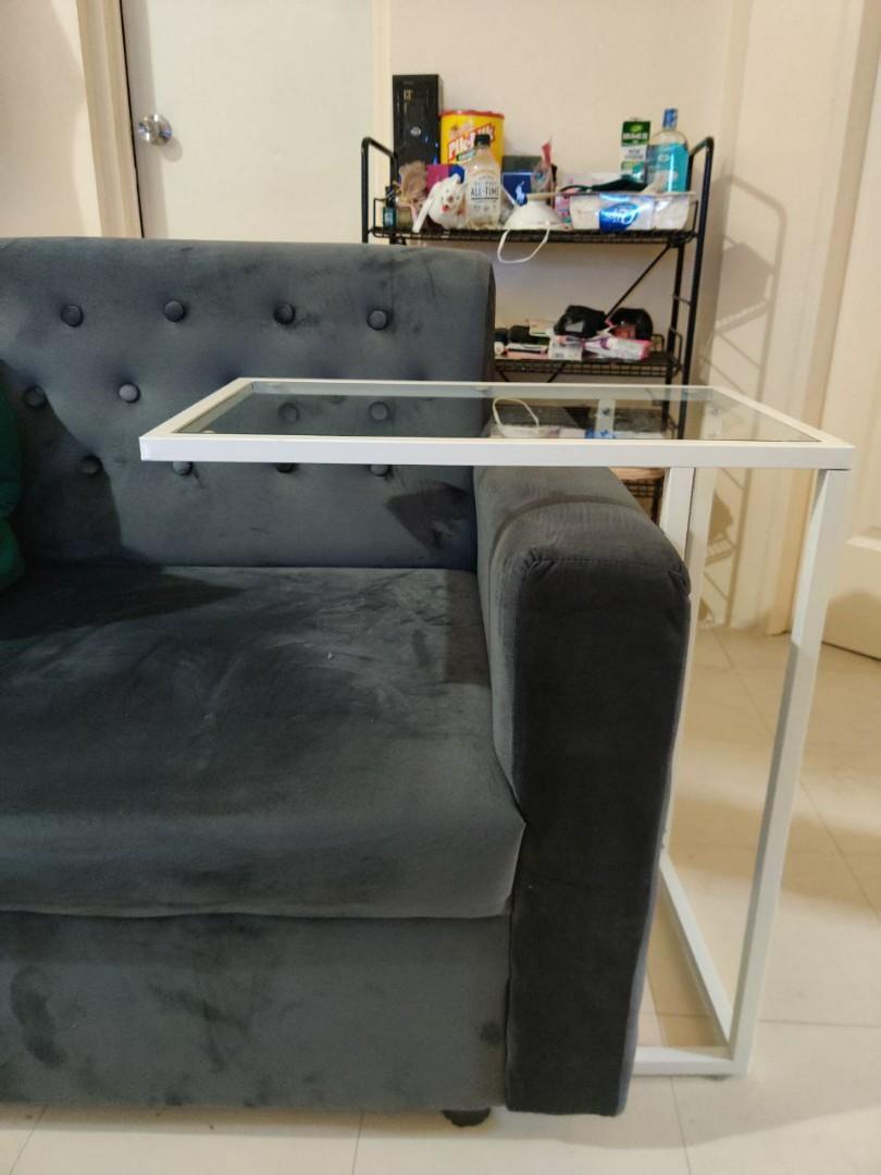 Accent Chair/Sofa Uratex Foam (Category: Sofas) located in Taguig. Submitted by rdrxscc (Listing ID 1179156304, Image 3). Description: Got this chair in 2020 used only for 2 months cos too small to accommodate others. Fits 1 comfortably but can squeeze 2 people in. More of a big accent chair than actual sofa. Velvet texture, greyish tone. Pretty nice chair, really. Uratex foam and bought somewhere in Manila. Slightly negotiable! Haven't used it s