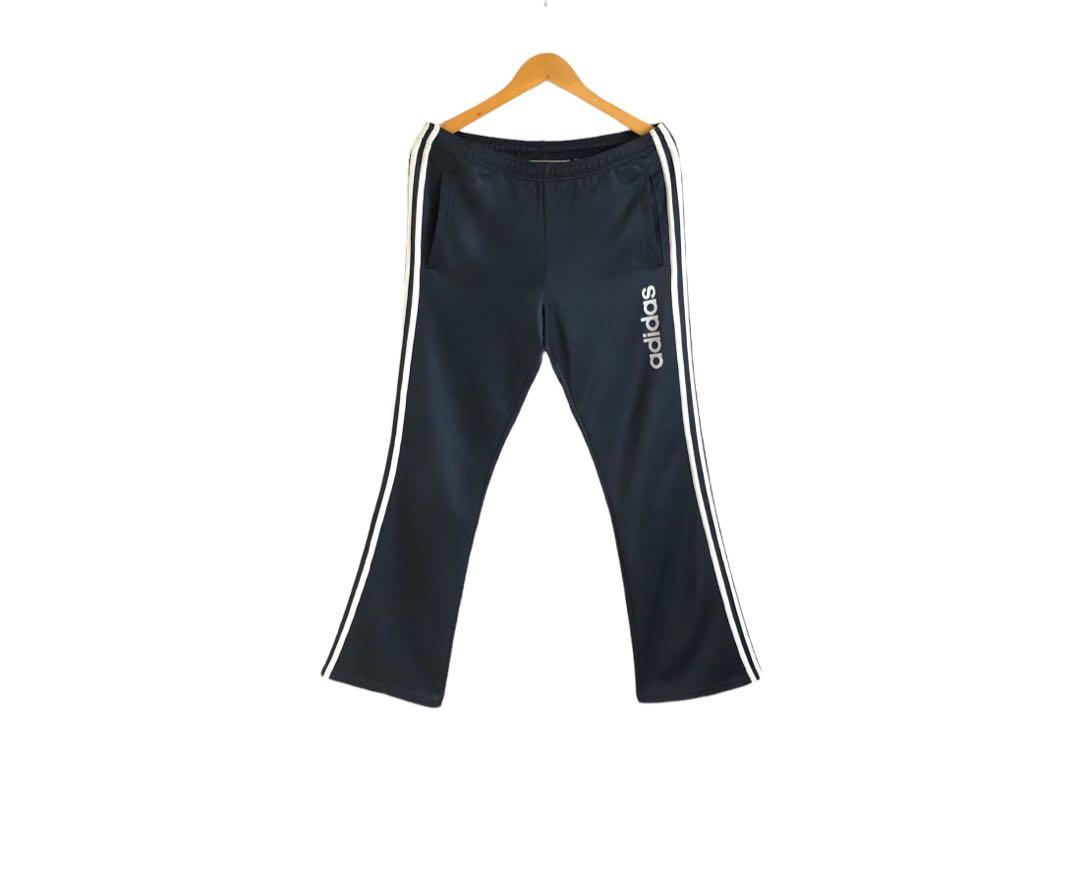 Adidas Big Logo Women s Bootcut Track Bottom Pants Women s