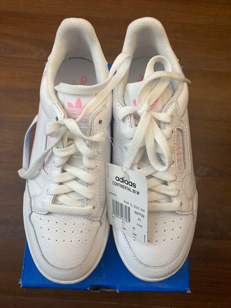 Adidas Continental 80 Baby Pink US size 8 Women s Fashion