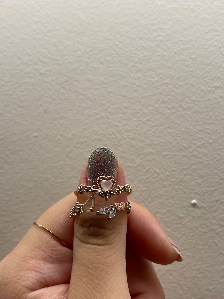 Adjustable sales fashion rings