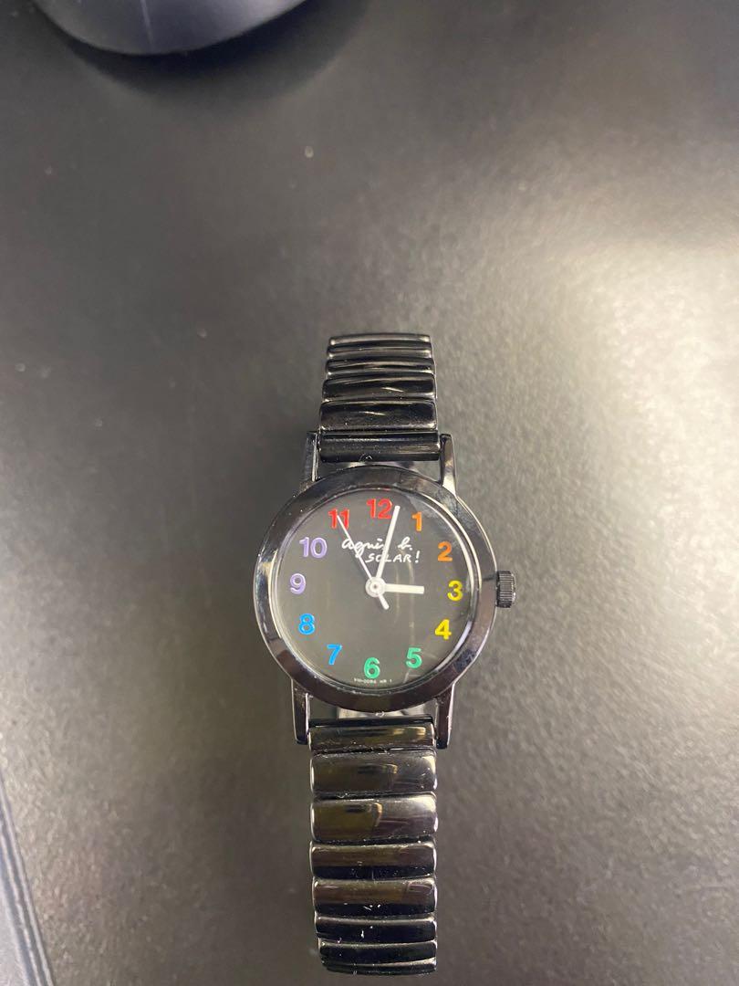 agnes b watch solar Carousell