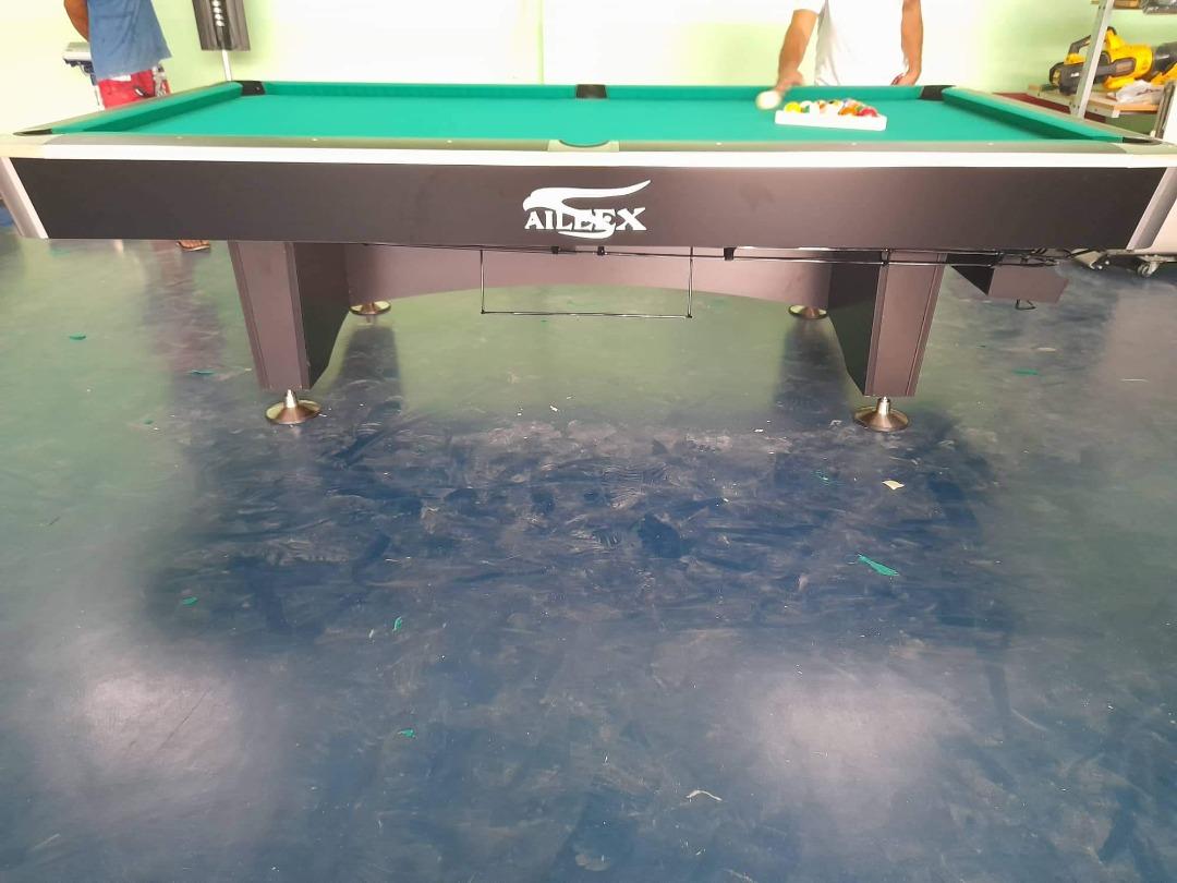 Aileex gladiator billiard tables black slates autoball, Sports