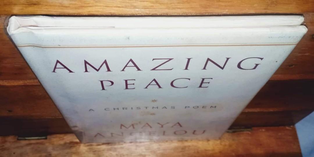 Amazing Peace (A Christmas Poem) by Maya Angelou (small HB), Hobbies