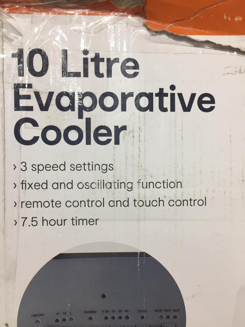 Anko 10L Evaporative Cooler, Furniture & Home Living, Lighting & Fans