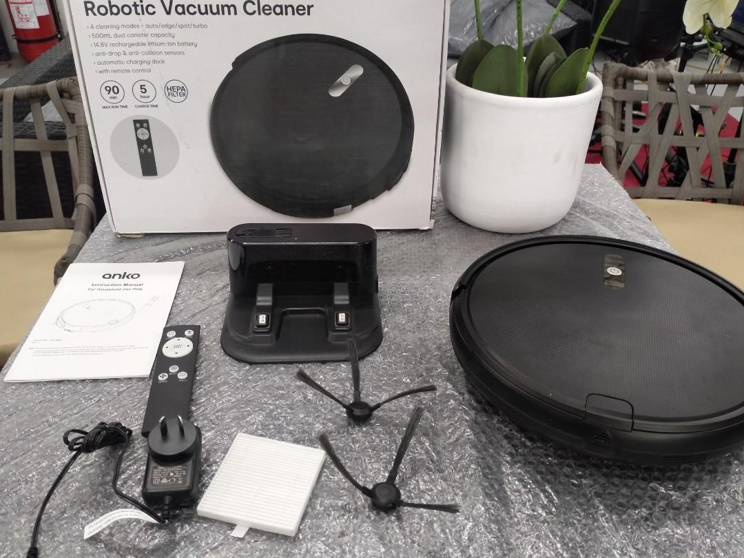 Anko Robotic Vacuum Cleaner, Furniture & Home Living, Cleaning