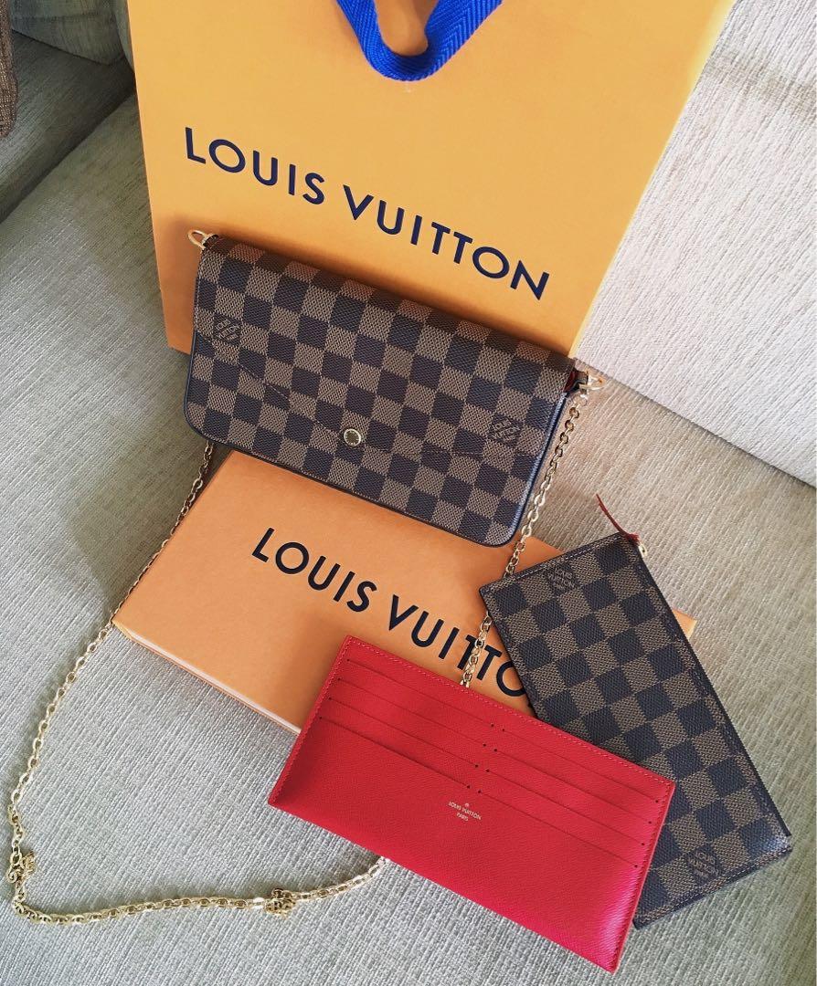 LV FELICIE POCHETTE, Women's Fashion, Bags & Wallets, Purses & Pouches on  Carousell