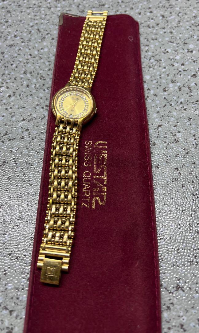 PRICE REDUCED Authentic Westar Swiss EB 2580 LGP 18k Electro Plated watch