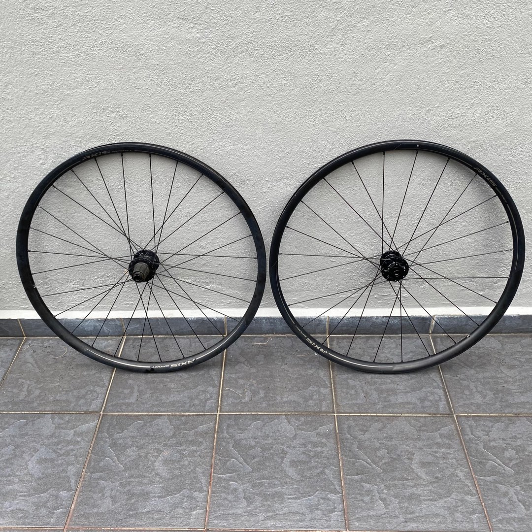 AXIS Sport wheelset 700c, Sports Equipment, Bicycles & Parts, Bicycles on Carousell