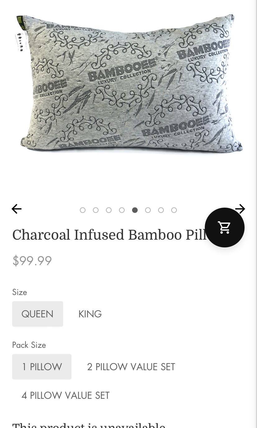 Bambooee shop pillow review