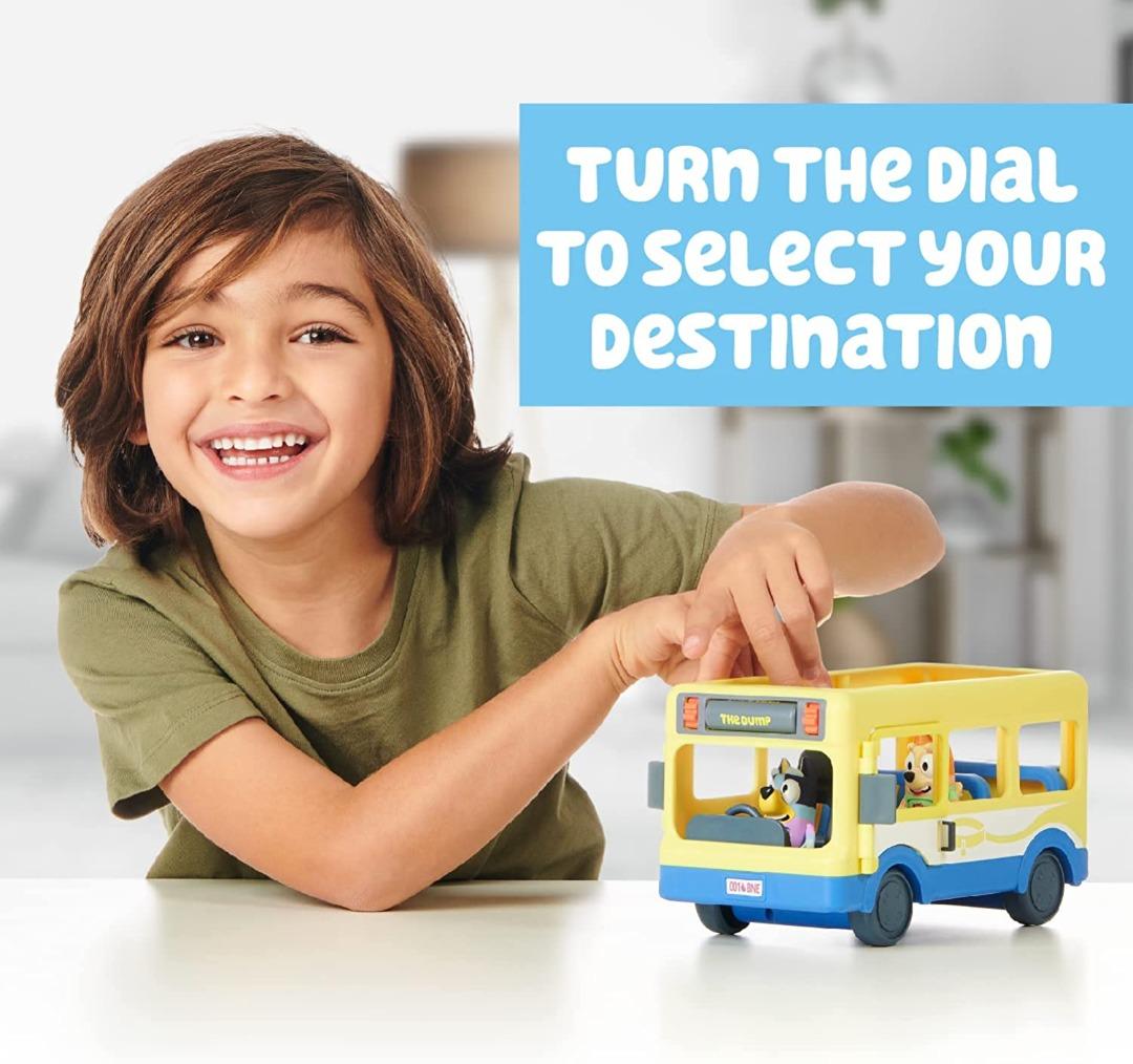 Bluey Bus + Mates, 2.5-3 inch Figures, 兒童＆孕婦用品, 嬰兒玩具 - Carousell