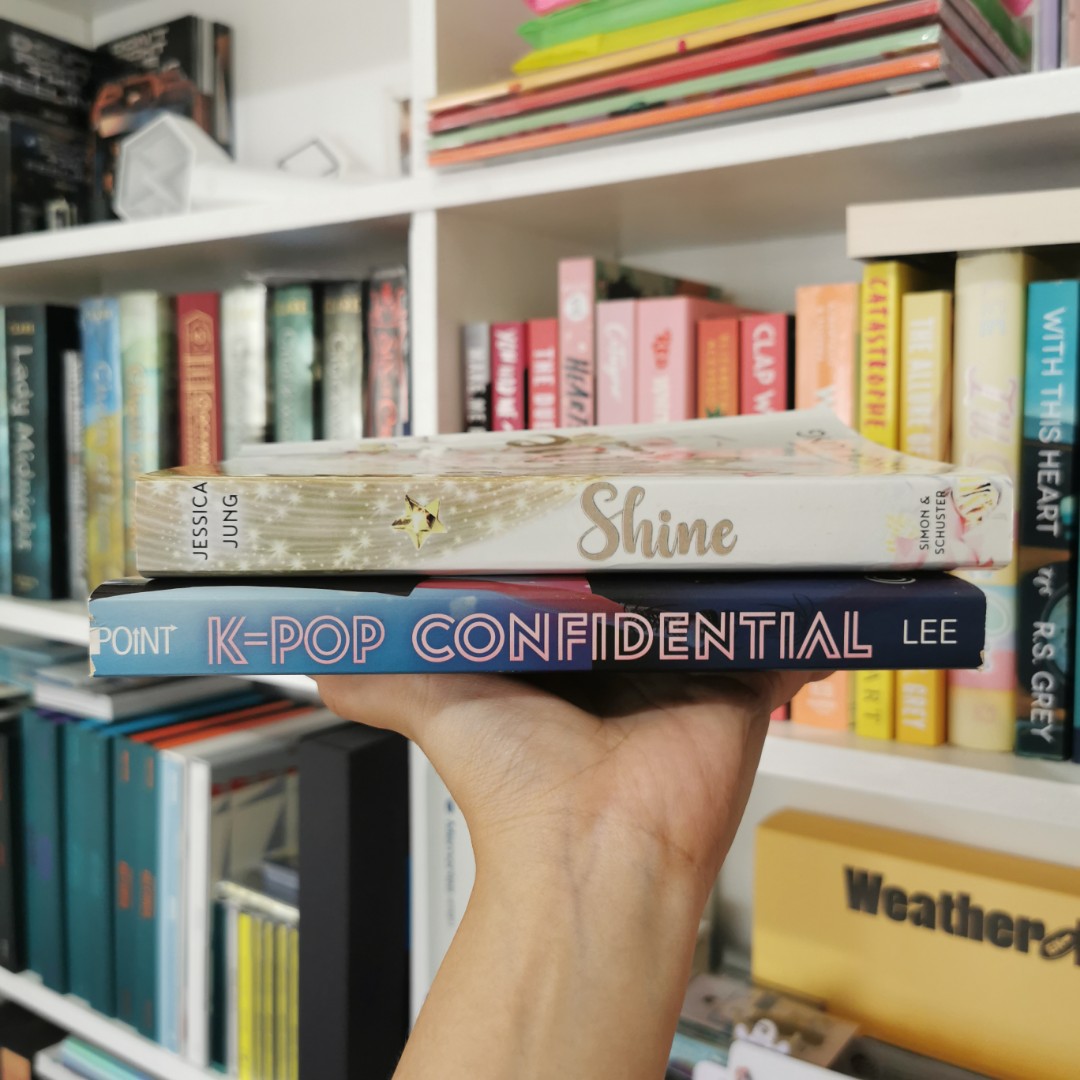 Book Set Shine By Jessica Jung And Kpop Confidential By Stephan Lee Hobbies And Toys Books 0099