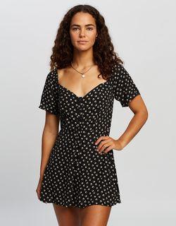 Brand New Summer Ditsy Romper (Size 10)